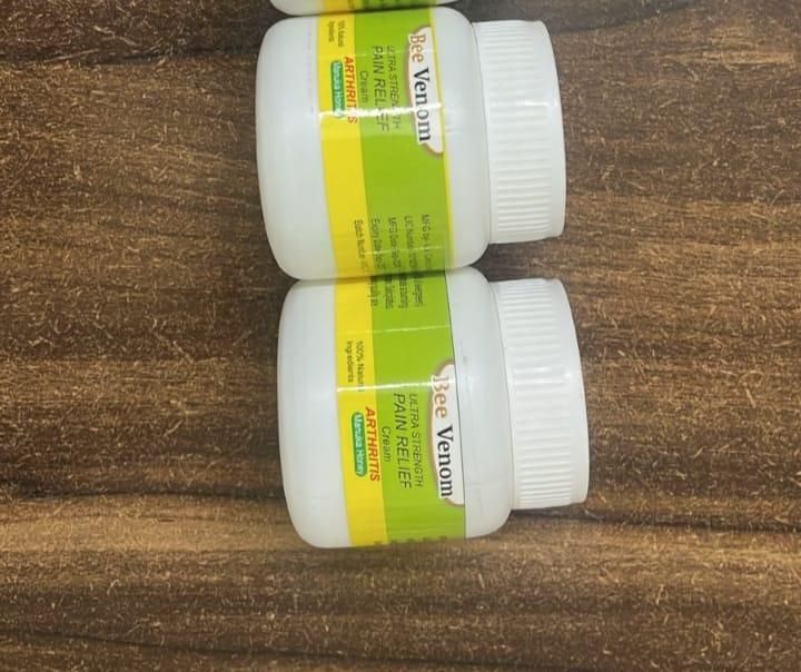 Bee Venom Ultra Strength Pain Relief Cream 100gram (Pack of 2)