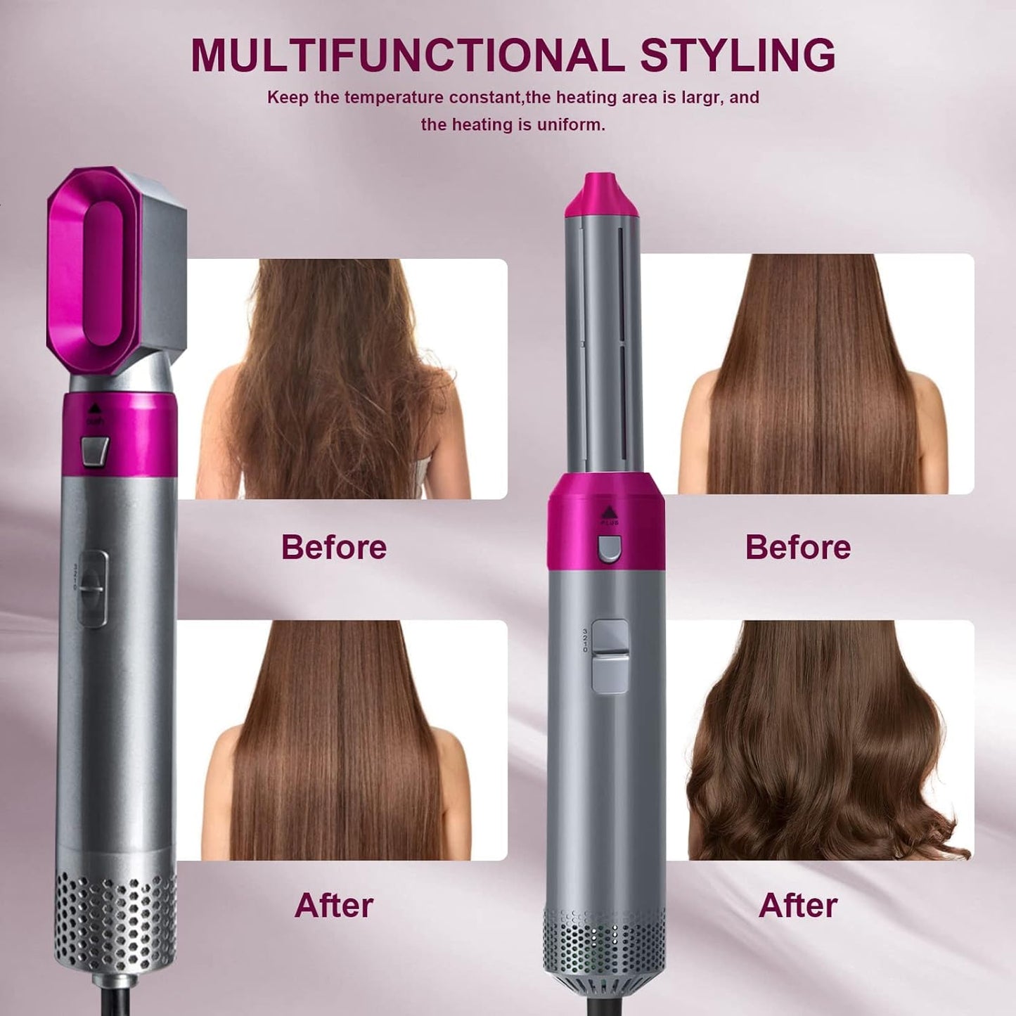 5 in 1 Multifunctional Hair Dryer Styler.