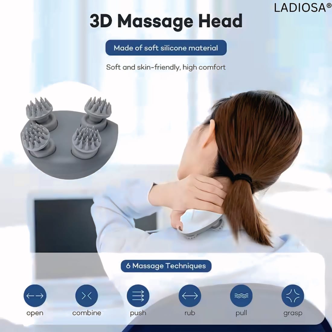 Smart, Electric Head Massager.