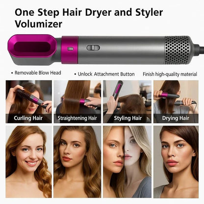 5 in 1 Multifunctional Hair Dryer Styler.