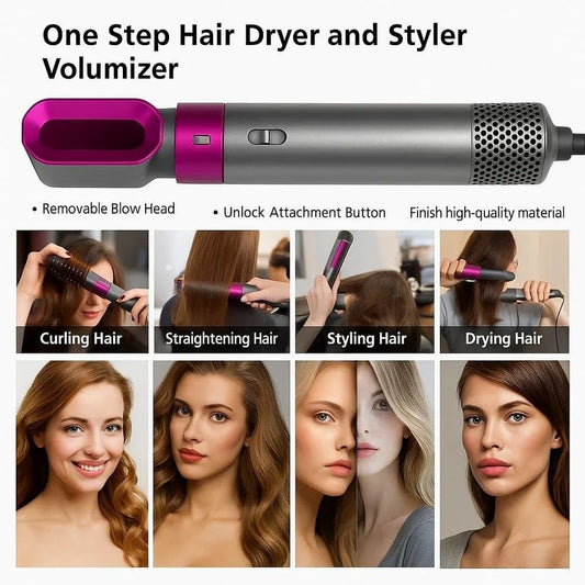 5 in 1 Multifunctional Hair Dryer Styler.