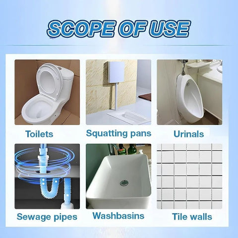 Toilet Cleaning Agent 100 gm ( Buy 1 Get 1 Free )